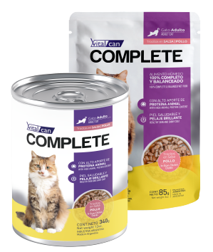 [132242] Complete Trocitos en Salsa Pollo Gato Adulto (85 g x 12 u)