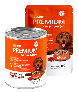 Premium en su Salsa Carne Perro Cachorro