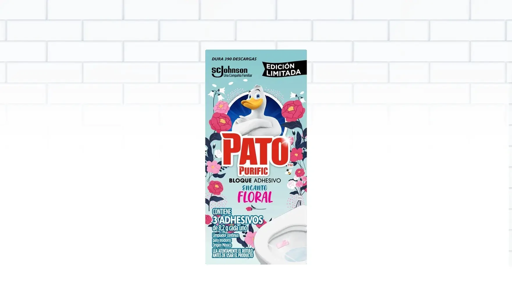 PATO BLOQUE ADHESIVO FLORAL