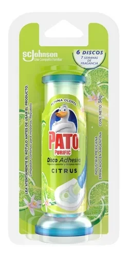 PATO DISCO ADHESIVO CITRUS REPUESTO