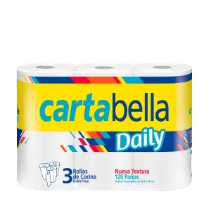 FELPITA CARTABELLA ROLLO DE COCINA 10 X 3 X 40 PAÑOS