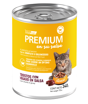[132177] Premium en su Salsa Higado Gato Cachorro