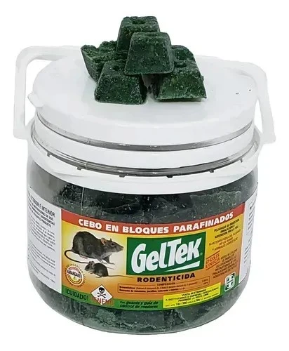 BLOQUES RATICIDAS X 1 KG GELTEK