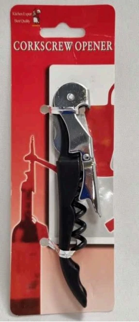 DESTAPADOR SACACORCHO 3 EN 1