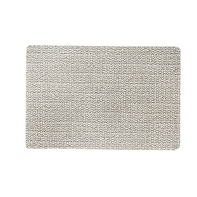 SET * 6 INDIVIDUALES GOMA RECTANGULAR 28.5*43 CM