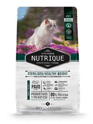 [70043] Nutrique Young Adult Cat Steril./H. Weight (2 kg)