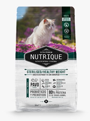 Nutrique Young Adult Cat Steril./H. Weight
