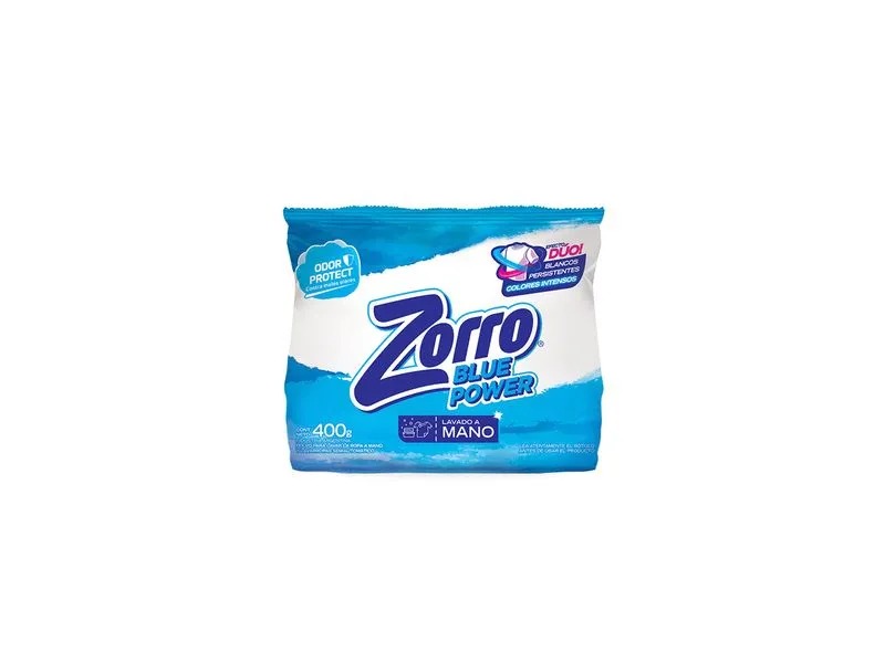 [COG-MIG13-15600] Zorro jabón en polvo lavado a mano x 400 g