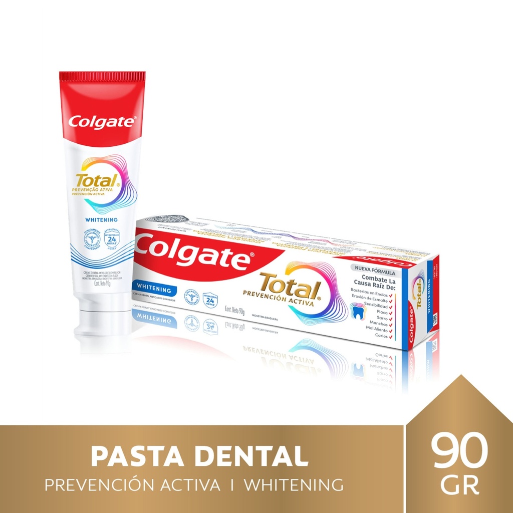 [COG-MIG13-16120] Pasta dental Colgate Total Whitening x 90 g