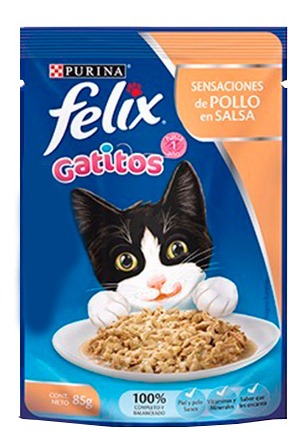 [COG-MIG13-10310] PURINA FELIX Classic Gatitos con Pescado 85gXI