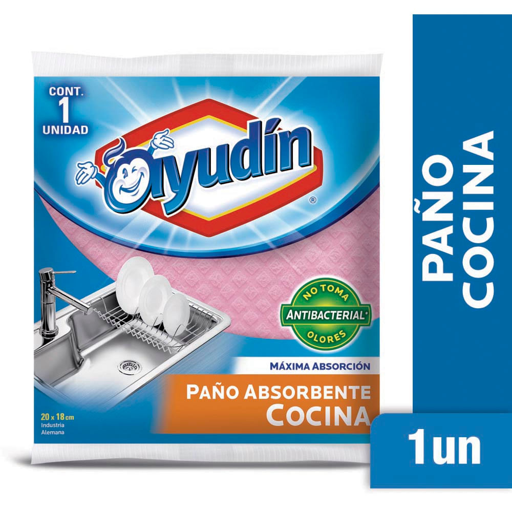 Paño absorbente Ayudín para cocina