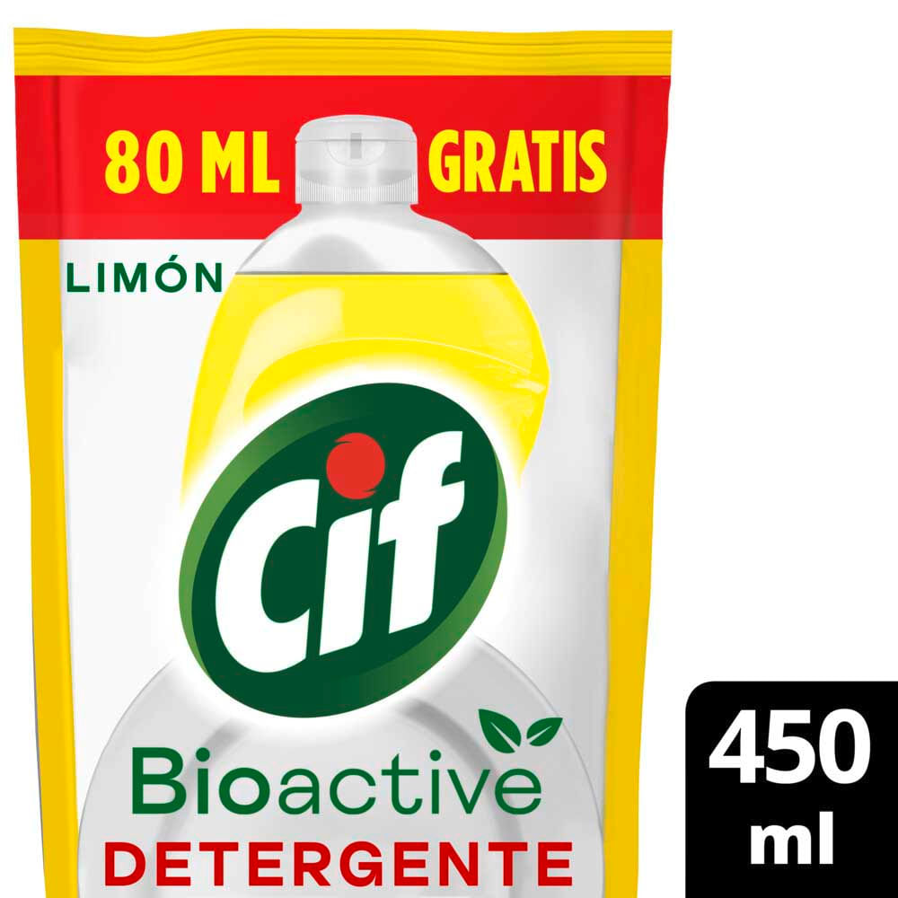 [COG-MIG13-12801] Detergente Cif BioActive Limón repuesto x 450 ml