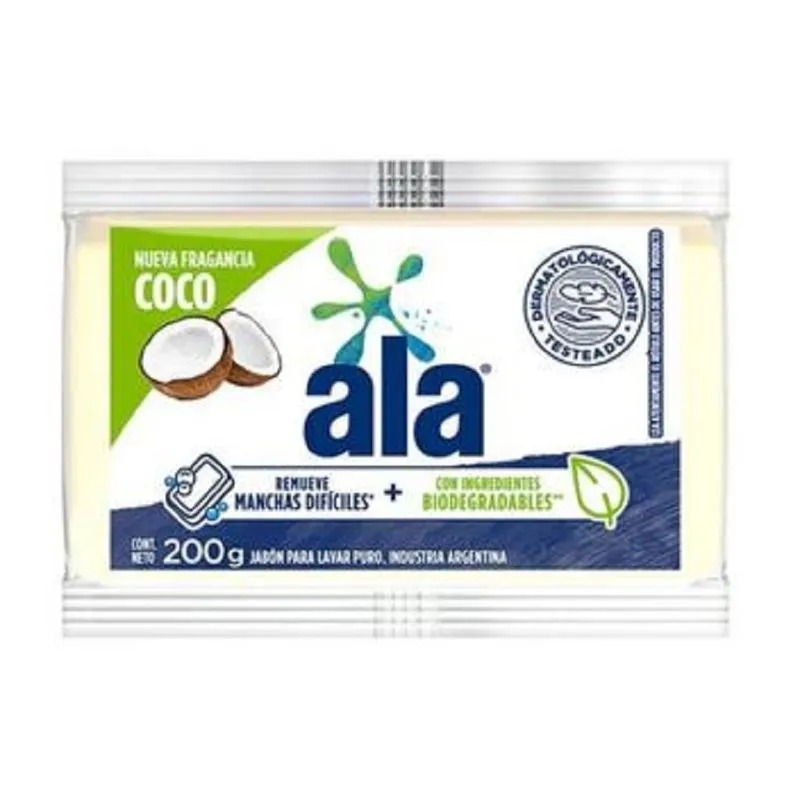 [COG-MIG13-13018] Jabón para lavar Ala Coco x 200 g