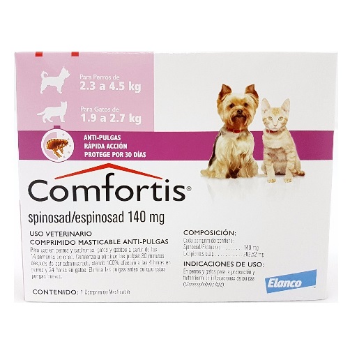 [COG-MIG13-9245] COMFORTIS 140MG 2.3 A 4.5KG - ELANCO