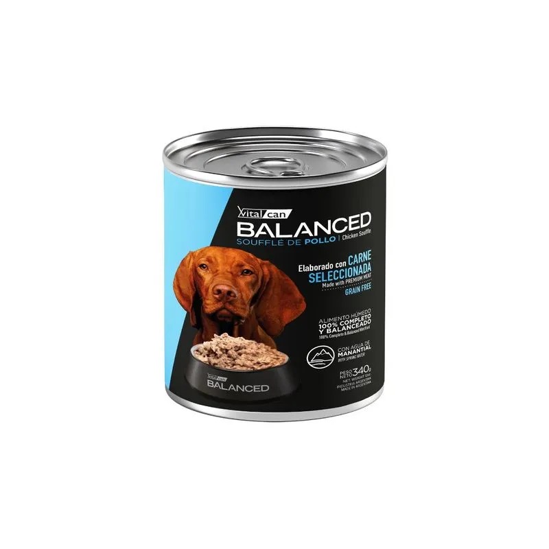 Balanced Souffle de Pollo Perro Adulto