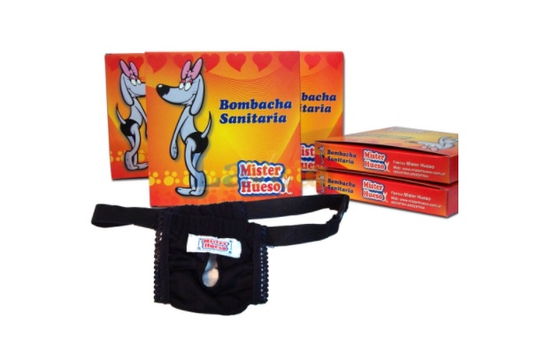 Bombacha sanitaria con puntilla Mister Hueso talle 4