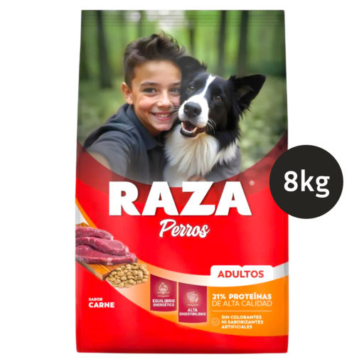 Raza Perros Adultos Carne