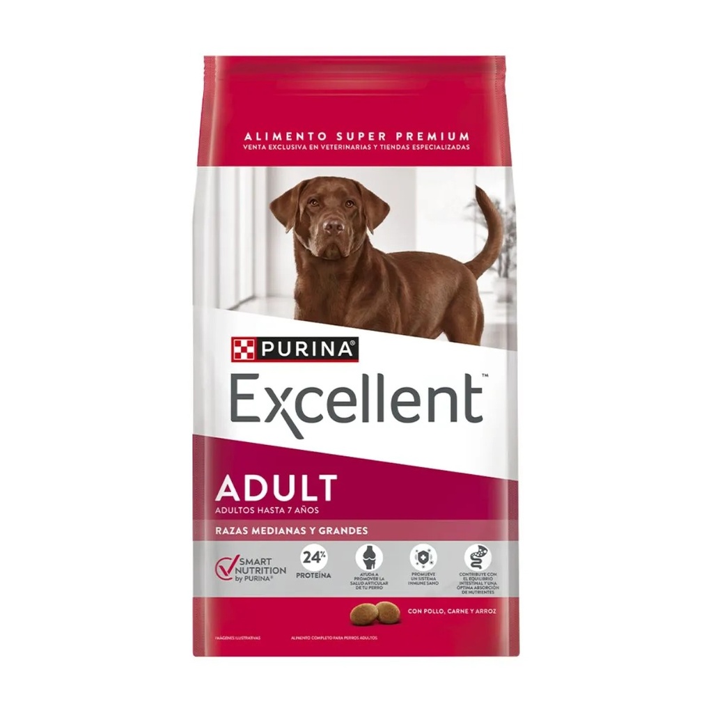 [12570815] Excellent ADULT DOG Razas Medianas y Grandes (3 kg)