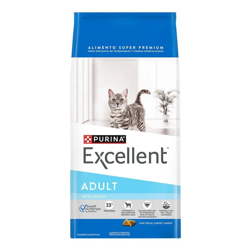 Excellent ADULT CAT con Pollo y Arroz