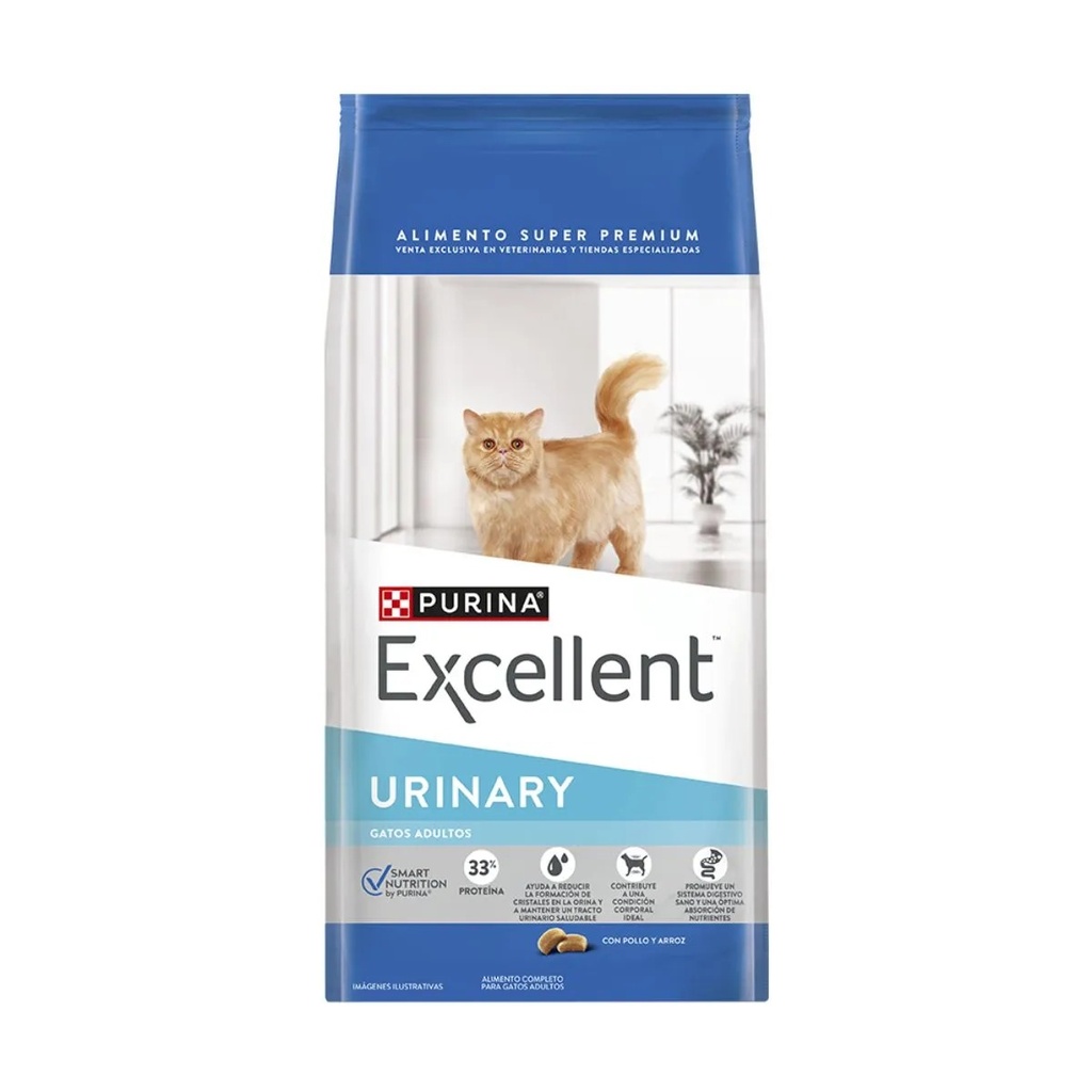 [12570704] Excellent URINARY CAT con Pollo y Arroz (1 kg)
