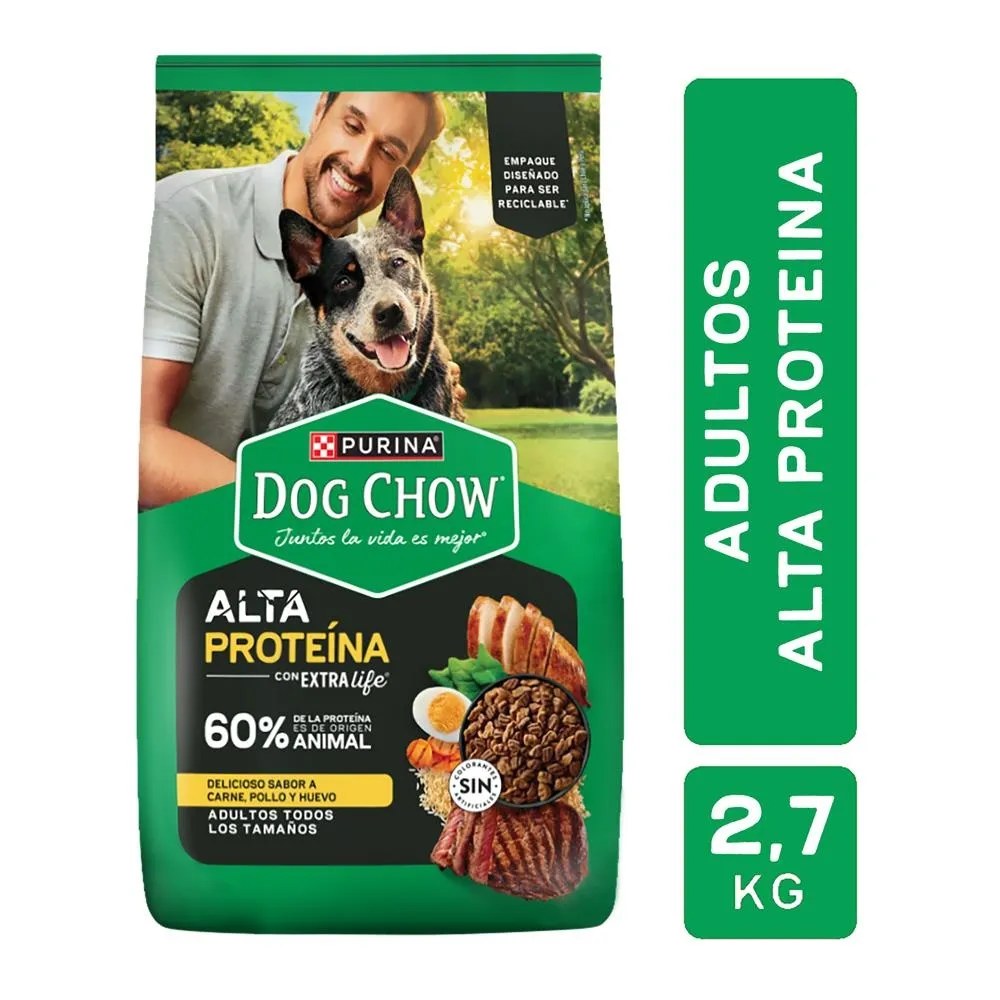 Dog Chow ADULTO ALTA PROTEINA