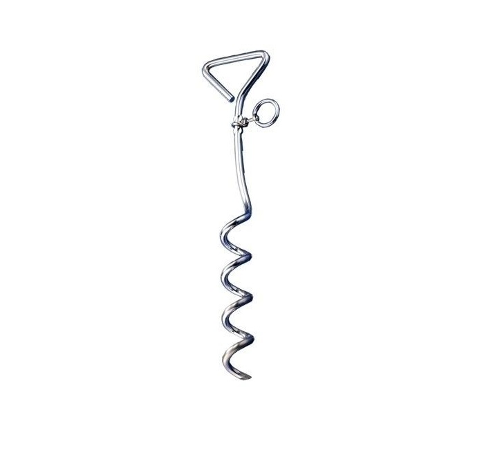 [330892] Estaca Espiral Cromada