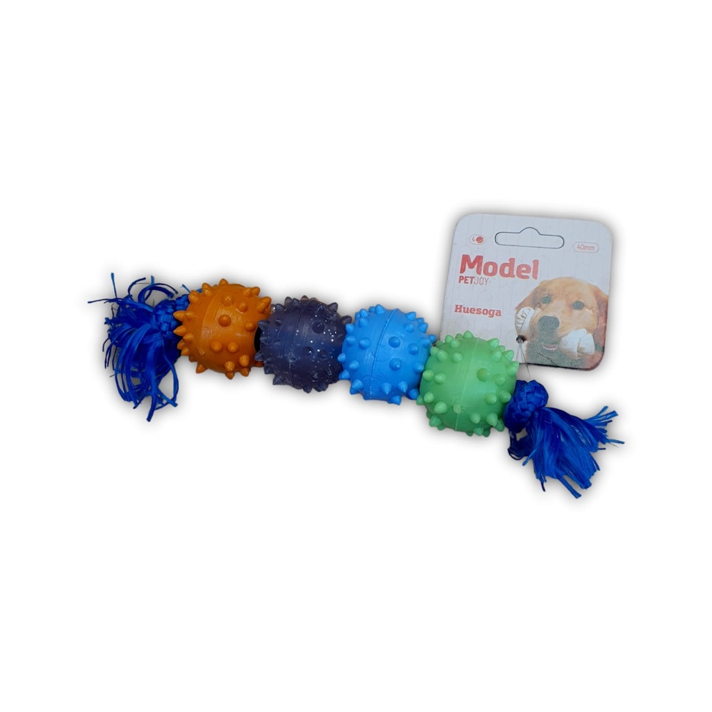 Hueso de Hilo con 4 Pelotas