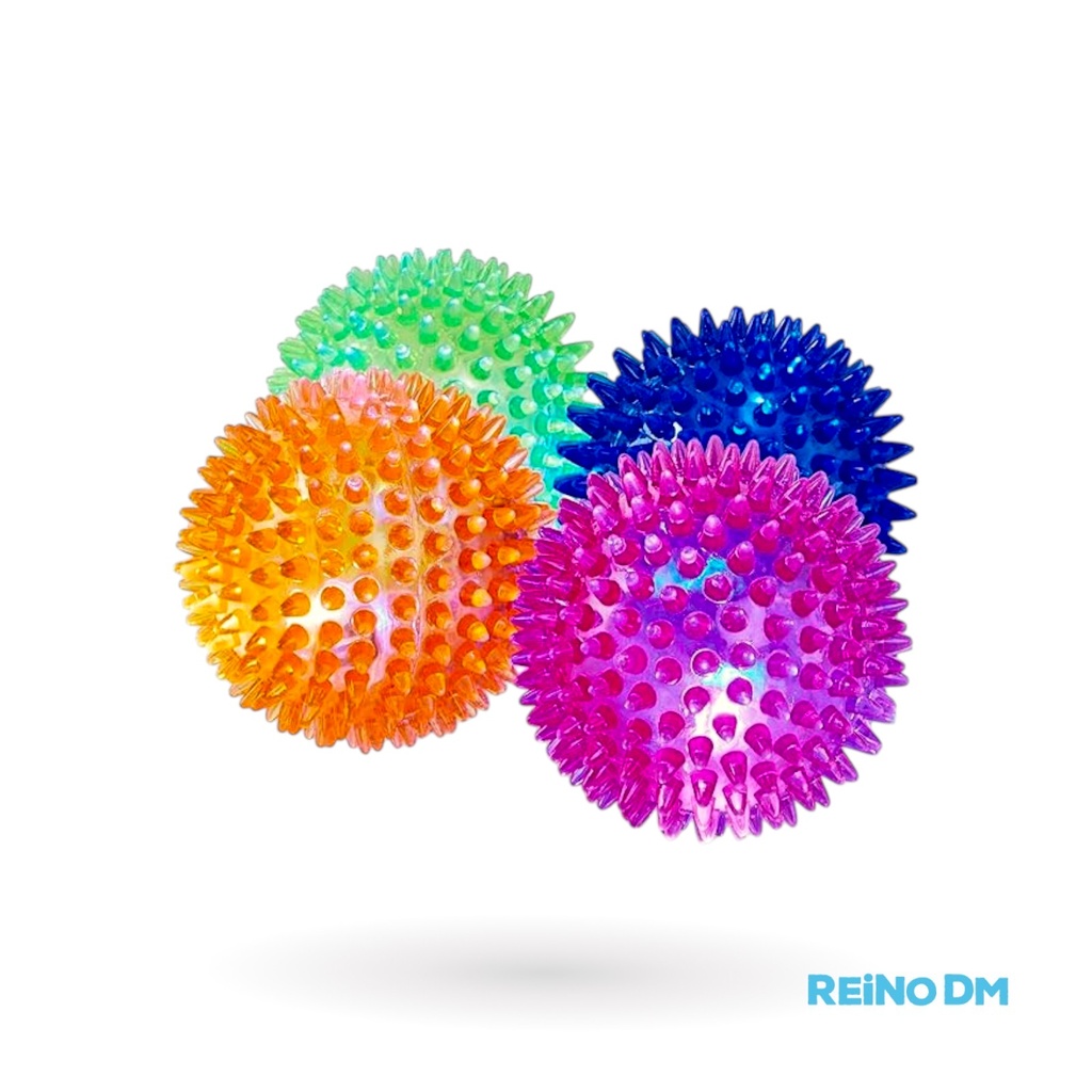 Chifle Pelota con Púas y Luces