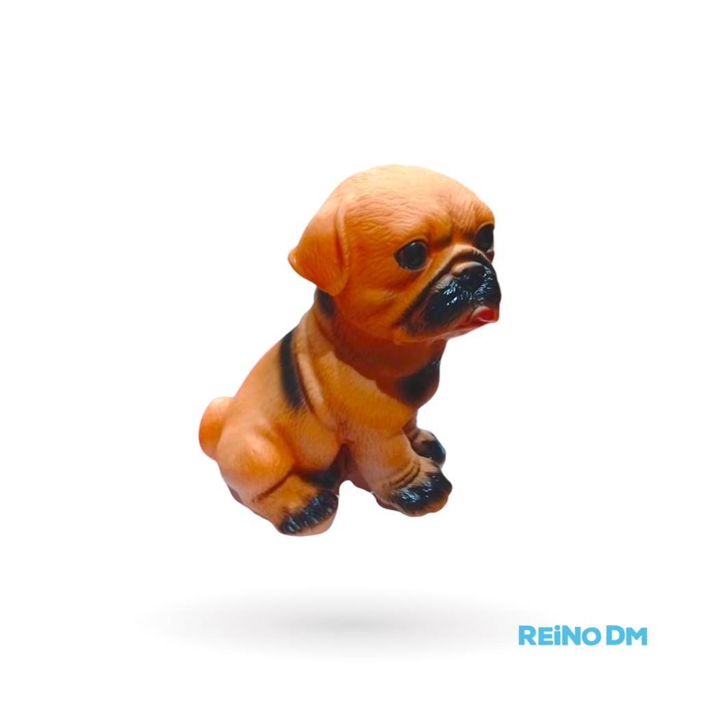Juguete Perro Pug Goma