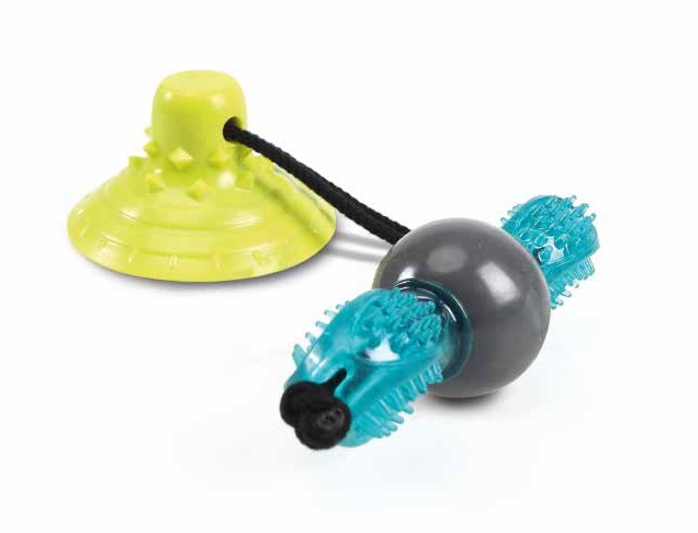 M-Pets Jump Dog Toys Doble Stick Verde
