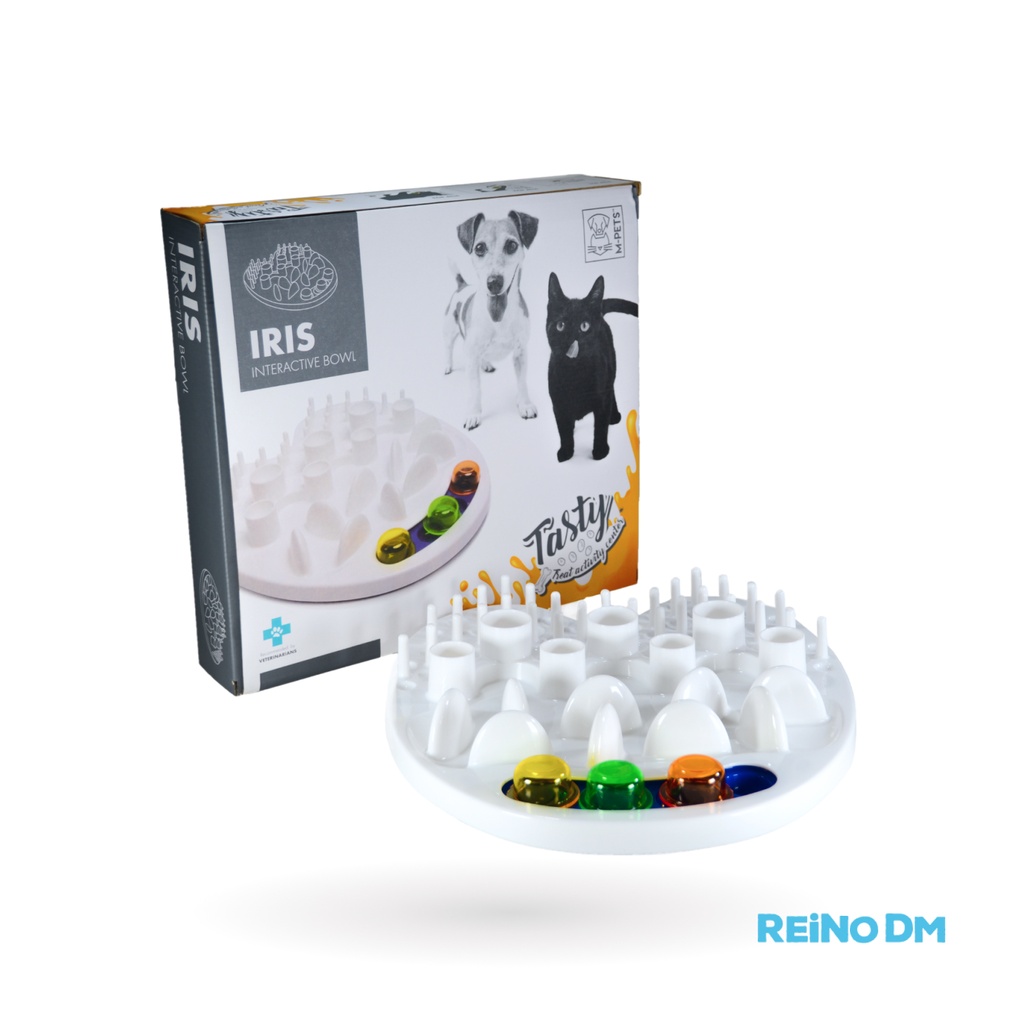 M-Pets Tasty Iris Interactive Bowl