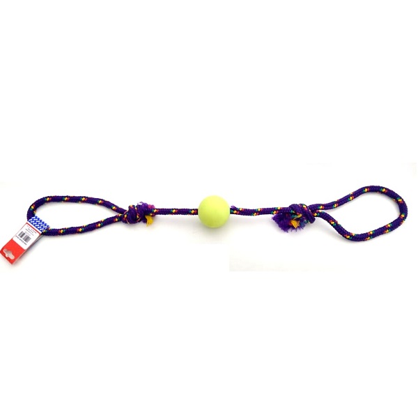 Pelota De Goma Mediana Con Soga Alpina 12Mmx70Cm S103