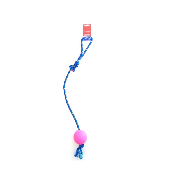 Pelota De Goma Mediana Soga Alpina 8Mmx55Cm S202