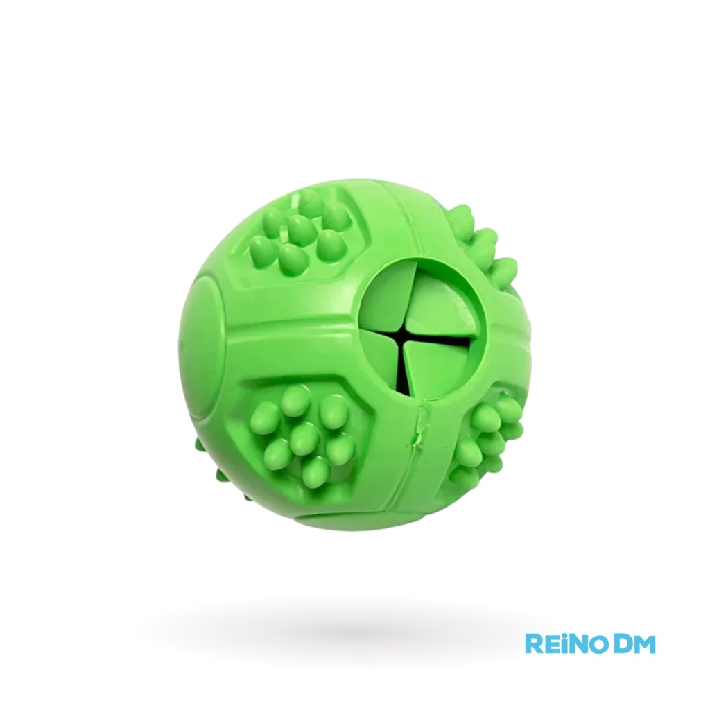 Pelota Dosificador De Comida Verde 7,6Cm 155Gr