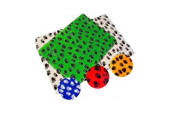 [152657] Colchoneta Placa Peluche Patitas