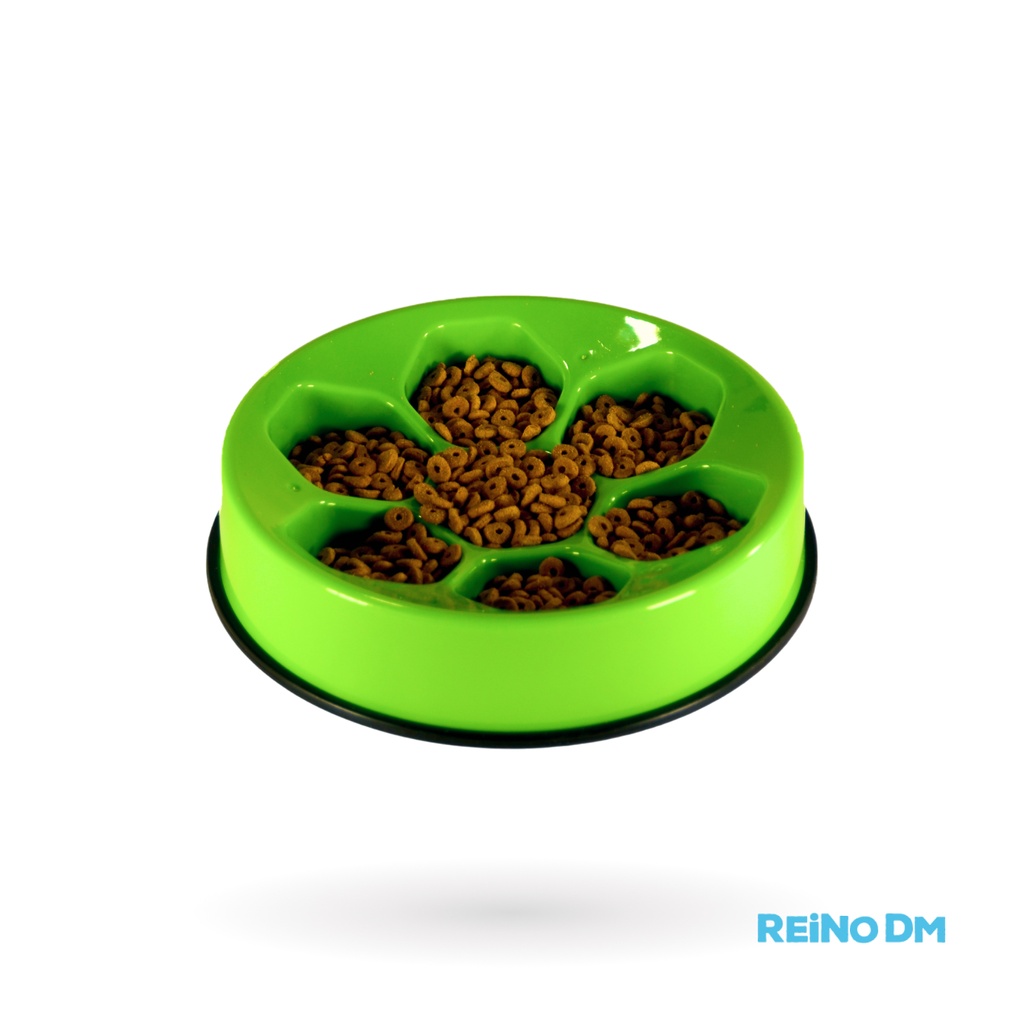 [10503908] Comedero Cavity Slow Feed M-Pets (Verde)