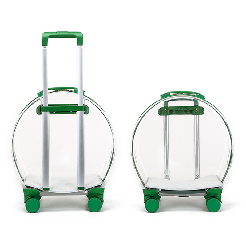 [1510211] Bolso Cristal con Ruedas y Carro Per-Ros