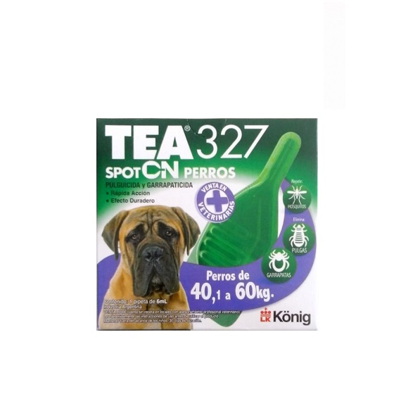 Pipeta Pulguicida TEA 327 Perro KONIG