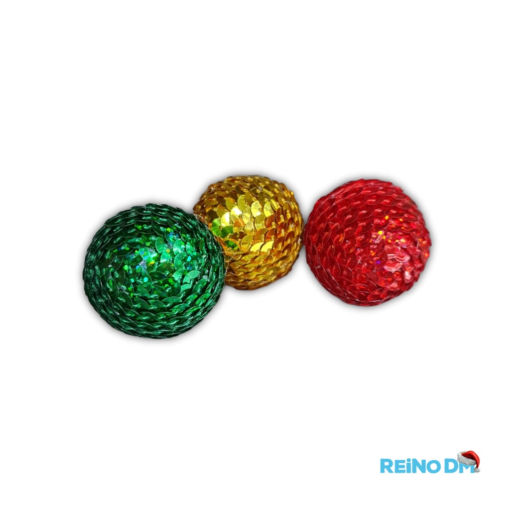 Pelota Glam Navidad Por Unidad