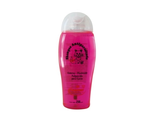 Shampoo Pulguicida para Gatos OSSPRET 250 cc