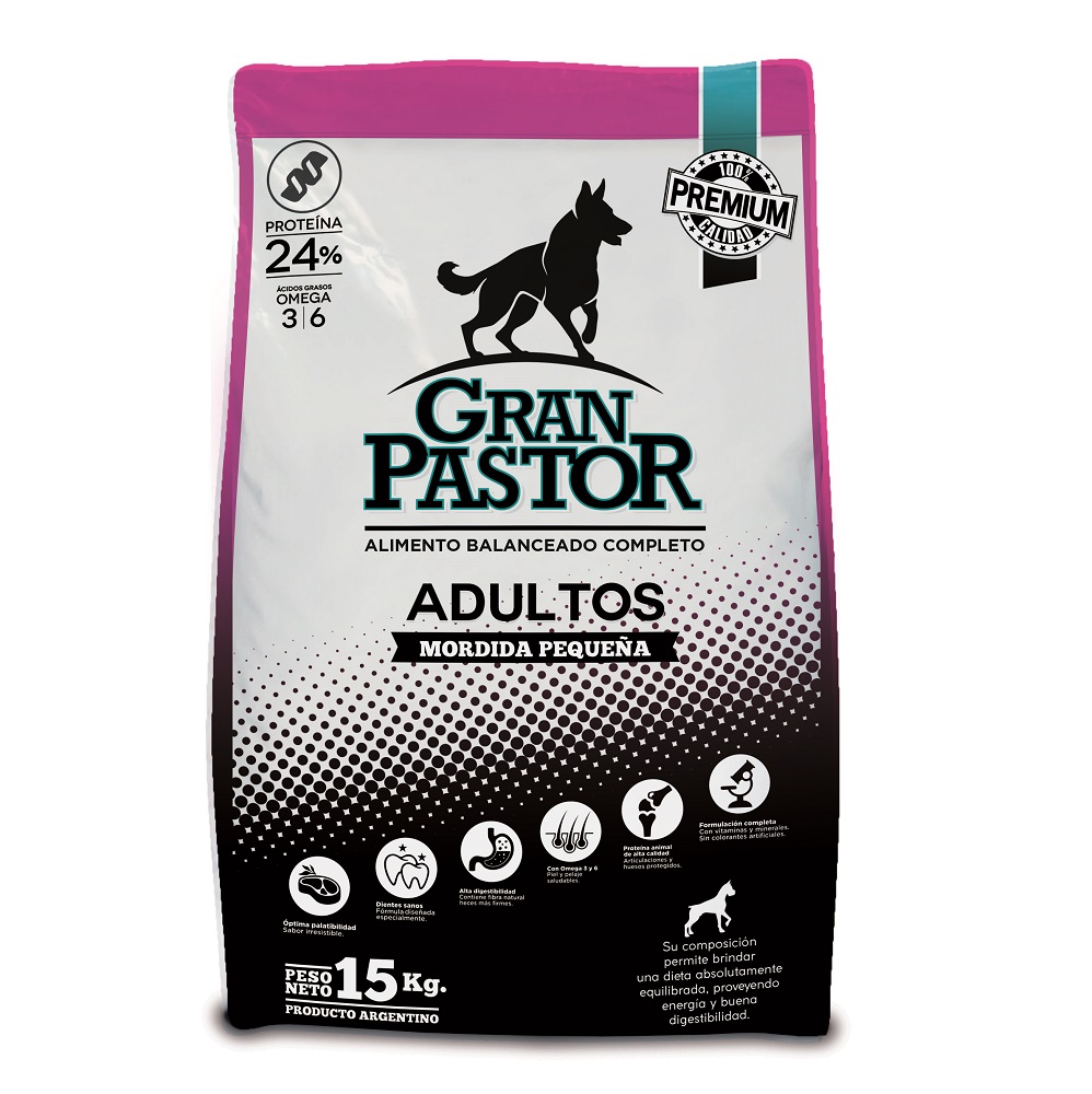 [30401] Gran Pastor Adultos Mordida Pequeña 15 kg