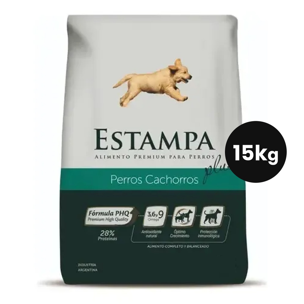 Estampa Plus Cachorros 15 kg