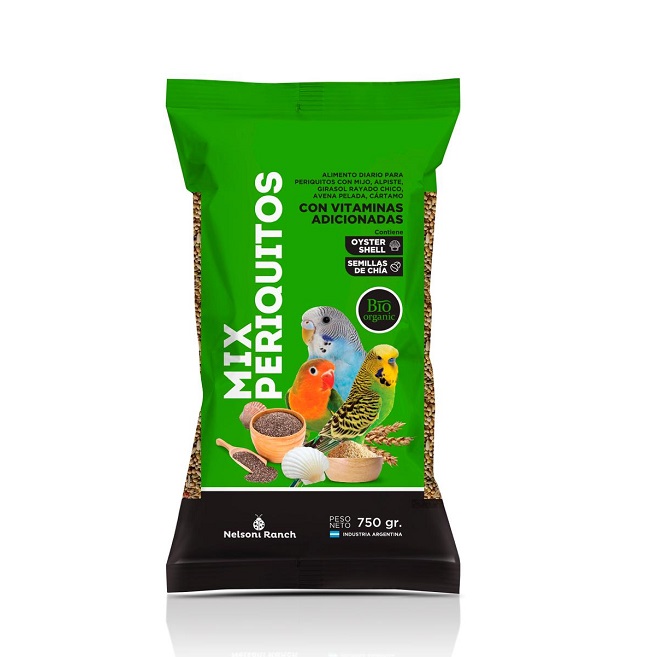 [223007] Mix Periquitos 750 g Nelsoni Ranch
