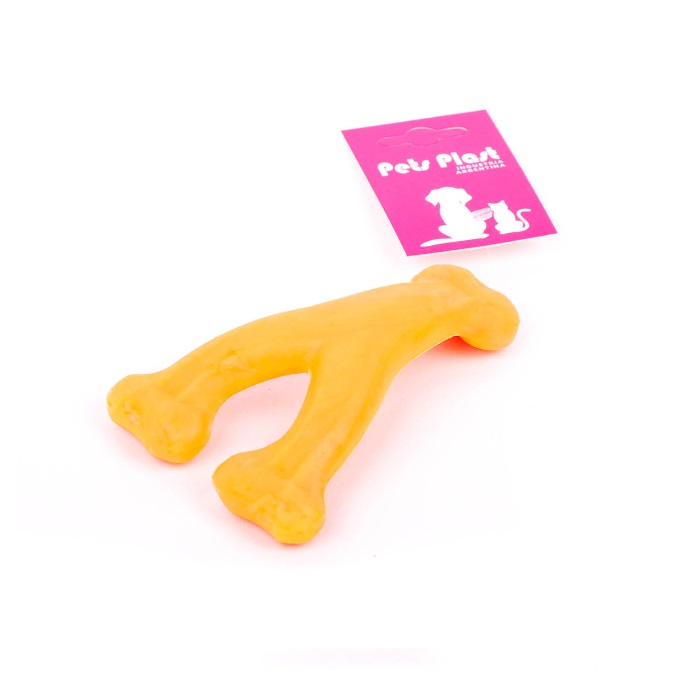 Hueso de Pollo de Goma Pets Plast