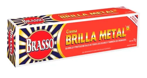 BRASSO CREMA BRILLA METAL UNIDAD