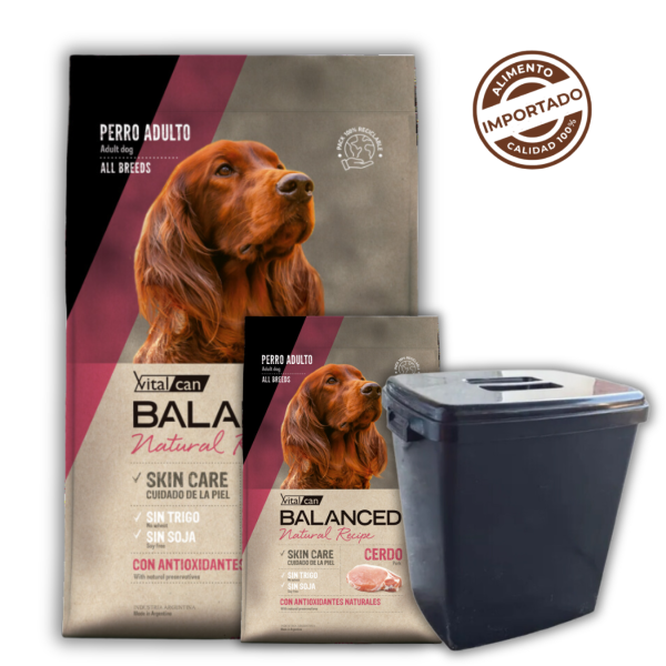 [11934] Balanced Natural Recipe Perro Cerdo (3 kg)