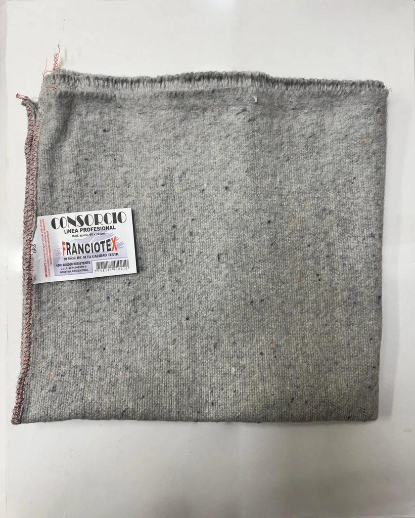 TRAPO PISO GRIS CONSORCIO FRANCIOTEX 60X70 CM