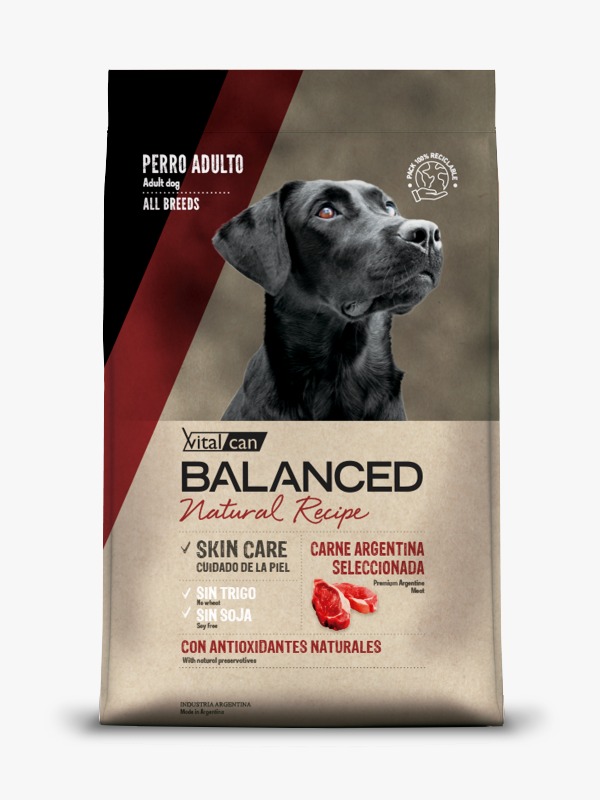 [11930] Balanced Natural Recipe Perro A Carne Argentina Seleccionada (3 kg)