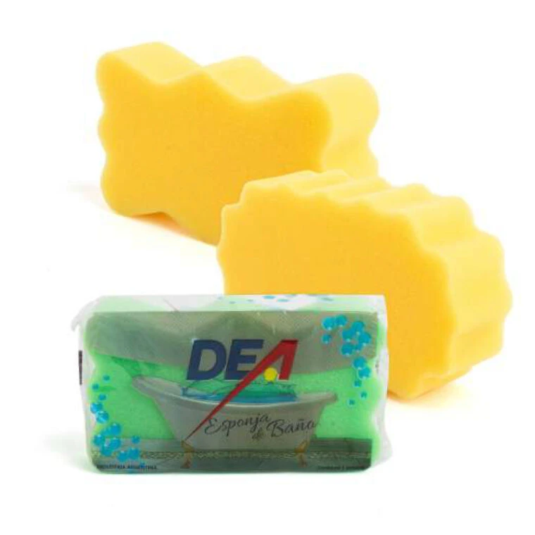 ESPONJA DE BAÑO DEA X 12U