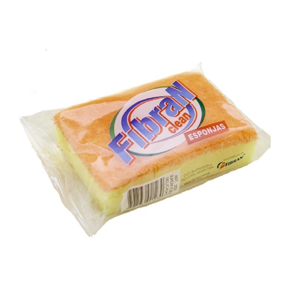 ESPONJA SUPERFICIES DELICADAS X UNIDAD FIBRAN